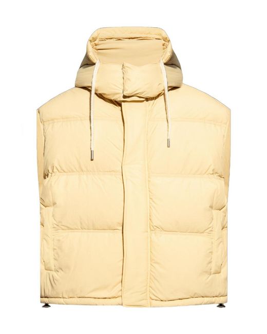 AMI Natural Hooded Padded Gilet