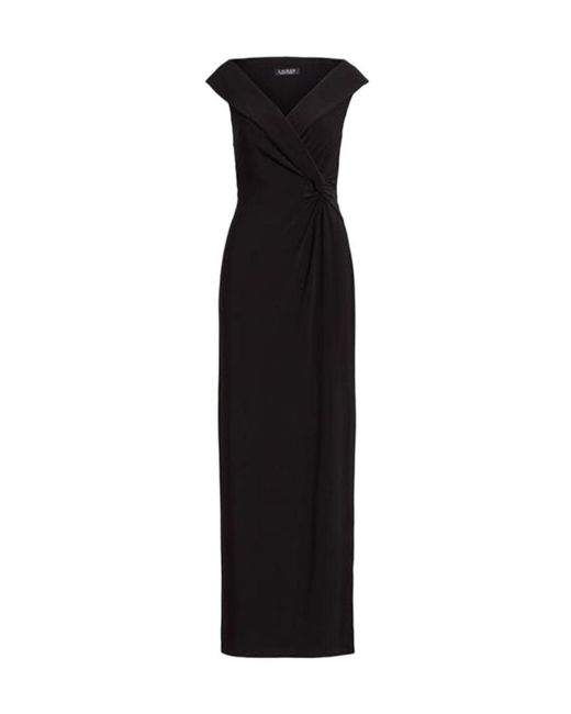 Ralph Lauren Black Strapless Dress
