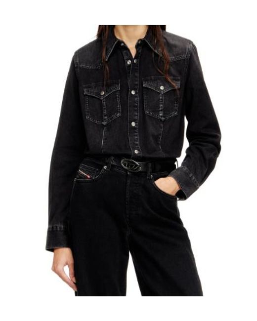 DIESEL Blue De Waves Western Shirt