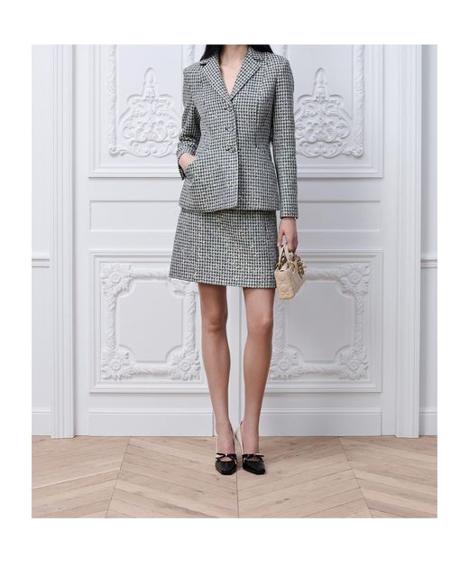 Dior Blue Fitted Jacket