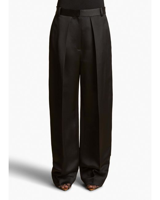 Khaite Black Marinta Pants