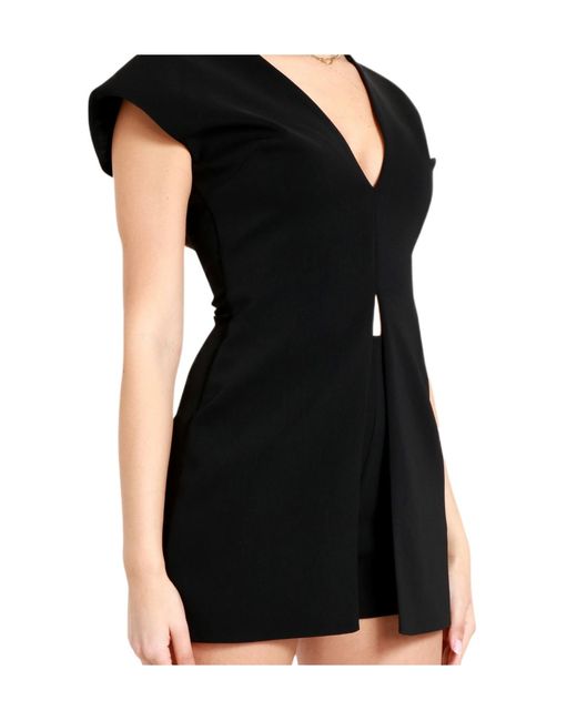 Aniye By Black V-Neck Jumpsuit