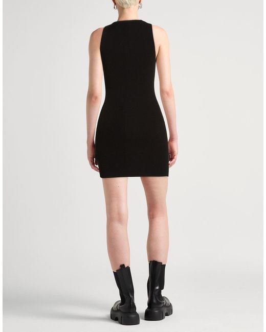 DIESEL Black Fitted Dress