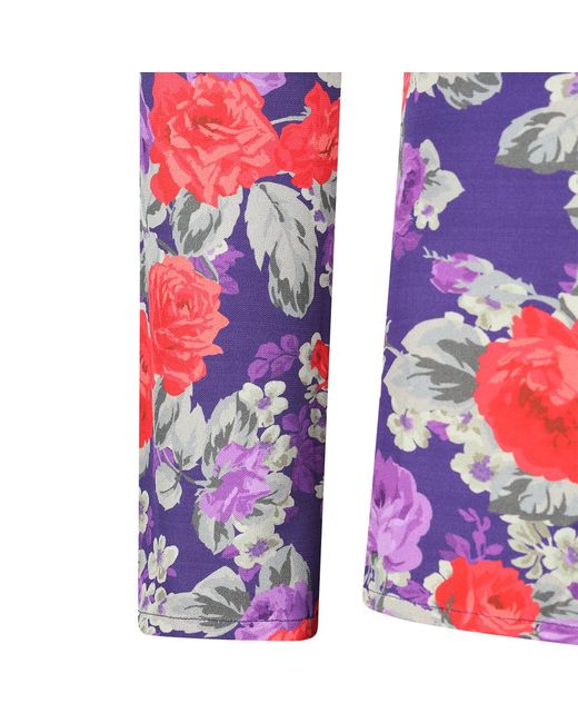 Acne Red Flower Printed Shirt for men