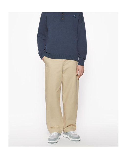 Maison Kitsuné Natural Maison Kitsuné Casual Chino Pants for men