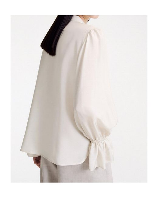 Marella Natural Long-Sleeved Shirt