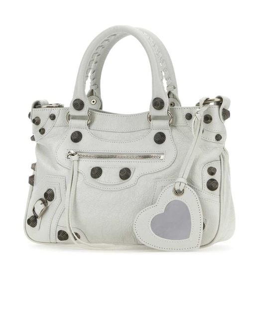 Balenciaga Metallic Neo Cagole Tote Bag