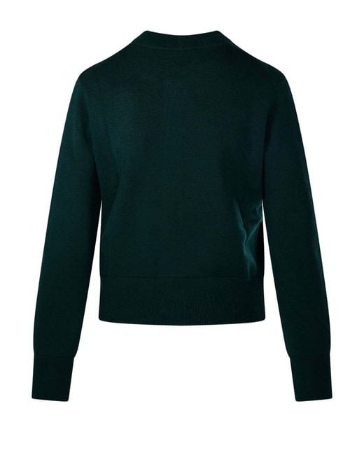 AMI Blue Long-Sleeve Cardigan