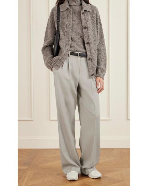 The Row Gray Virgil Pants