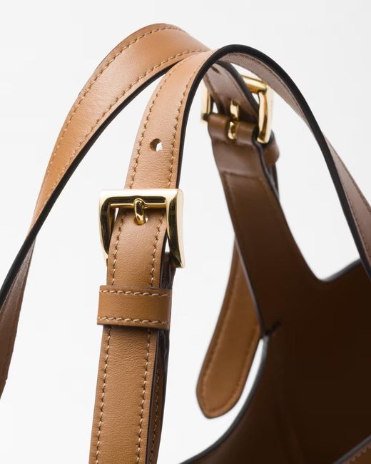 Prada Brown Medium Leather Tote Bag