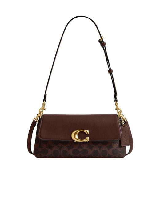 COACH Brown Jet Shoulder Bag