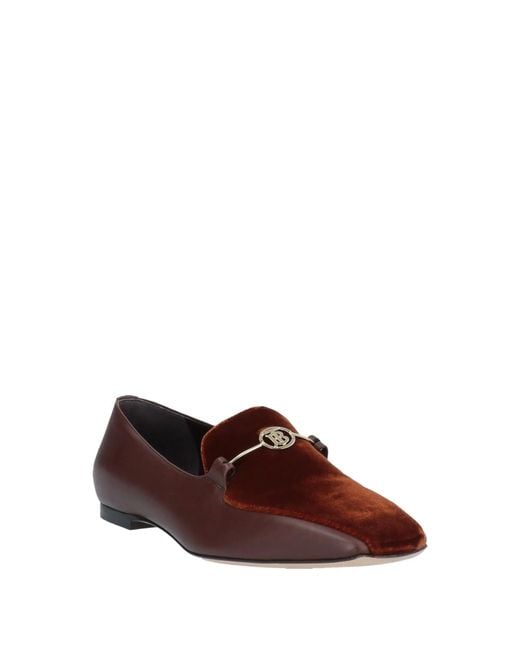 Burberry Brown Simple Leather Shoes