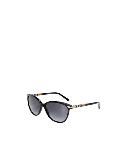 Burberry White Cat-Eye Sunglasses