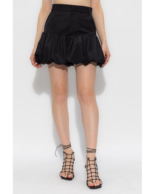 DSquared² Black Cotton Skirt