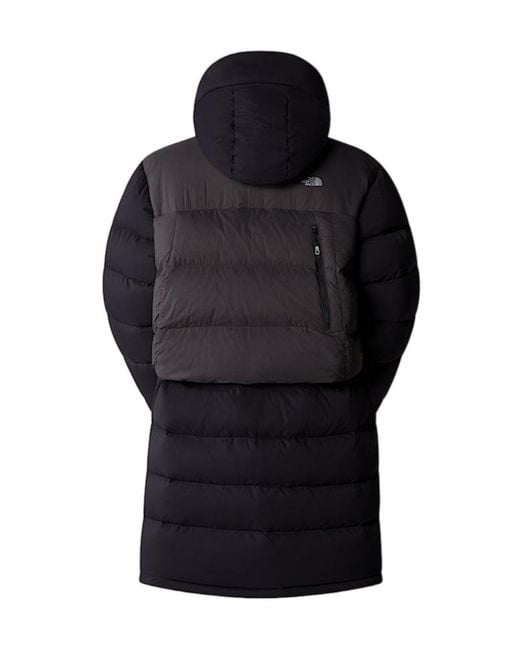 The North Face Blue Layered Down Jacket