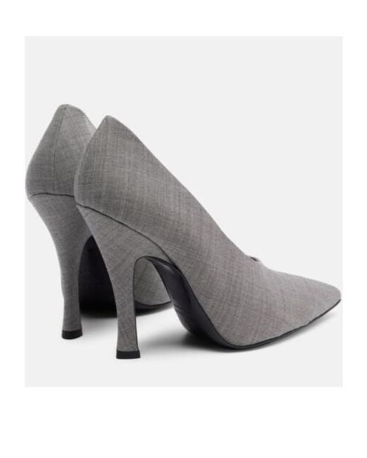 Magda Butrym White Twill Pumps