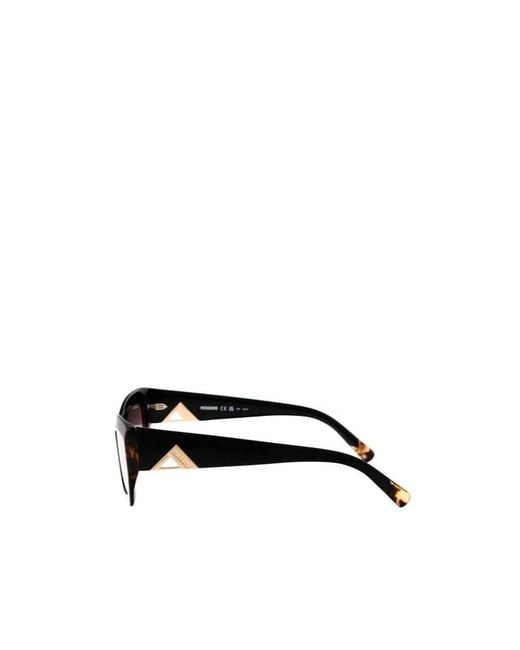 Missoni Multicolor Rectangle Frame Sunglasses