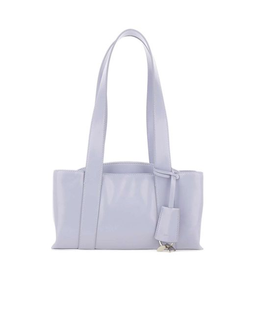 OSOI White Shell Duffel Mini Shoulder Bag