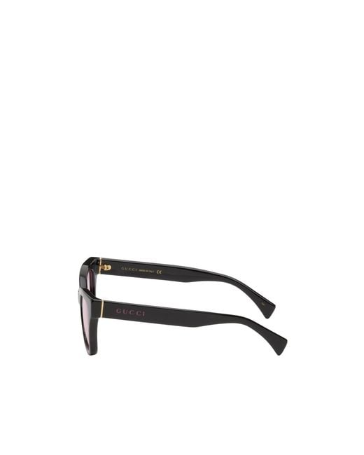 Gucci Multicolor Cat-Eye Frame Logo Sunglasses