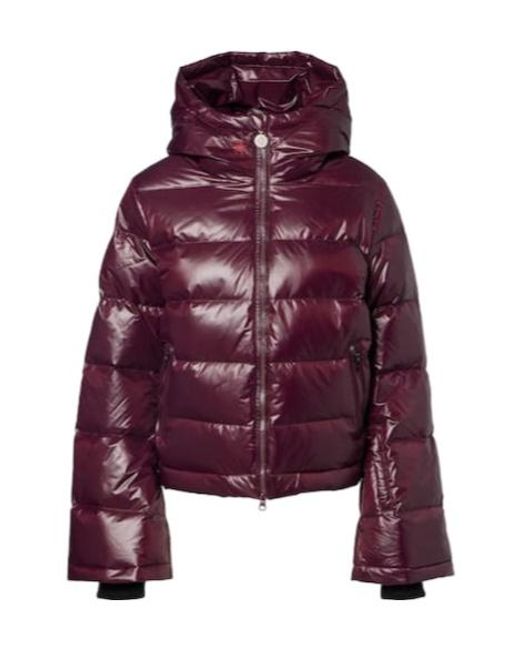Perfect Moment Purple Polar Flare Down Ski Jacket