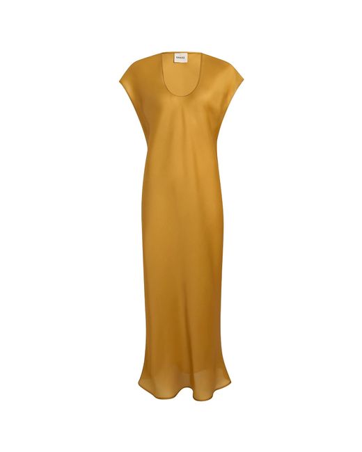 Khaite Metallic Darby Dress