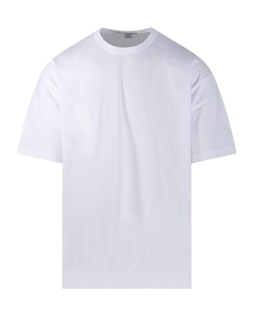 Comme des Garçons White Comme Des Garçons Shirt Fqt 008 Logo T-Shirt for men