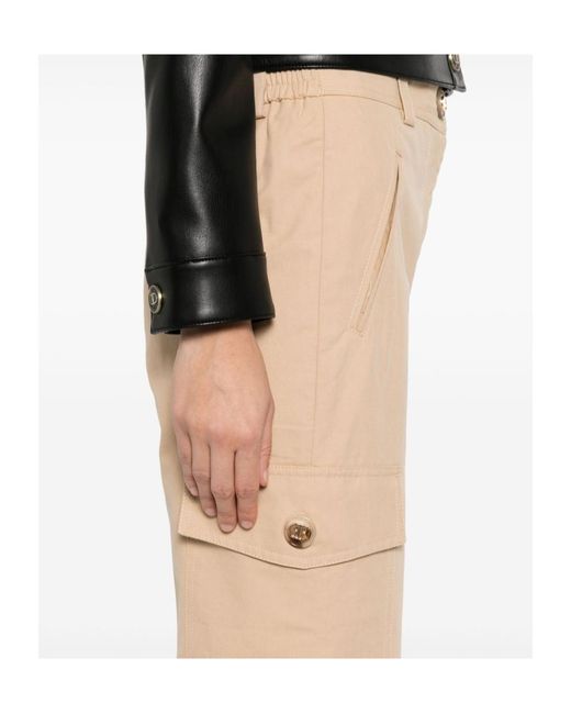 Twinset Natural Cargo Pants