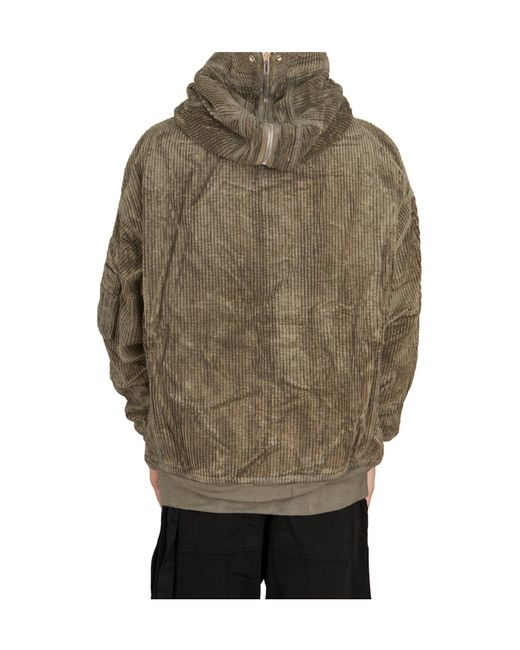 Rick Owens Natural Long-Sleeved Pilot Jacket for men