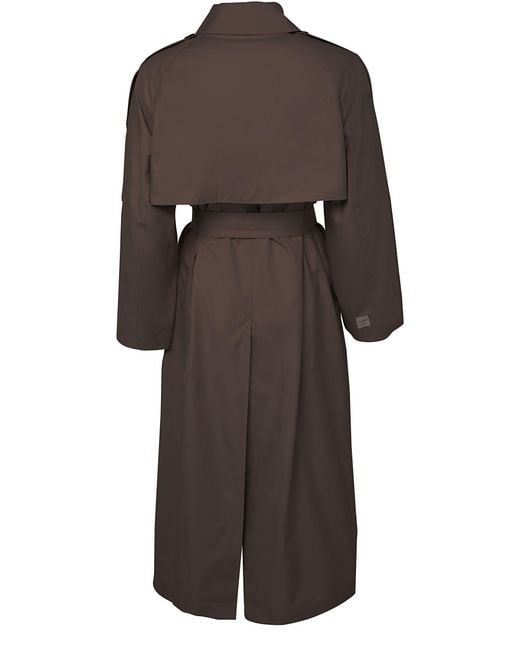 Max Mara Brown Long Trench Coat