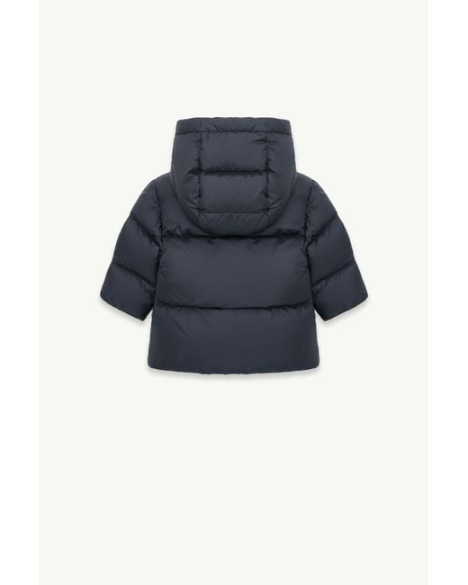 Moncler Blue Romain Hooded Down Jacket