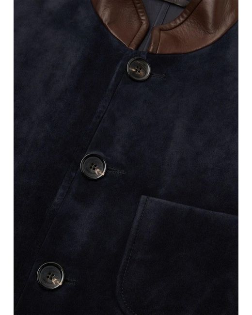 Loro Piana Blue Spagna Mini Jacket