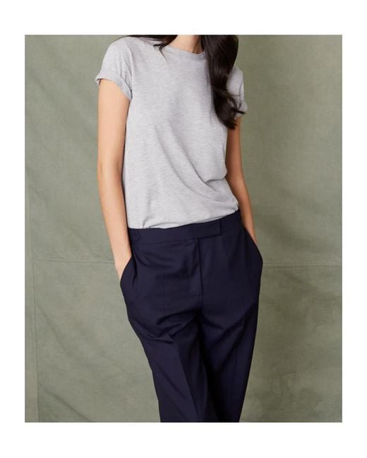 Officine Generale White Round-Neck Organic Cotton T-Shirt
