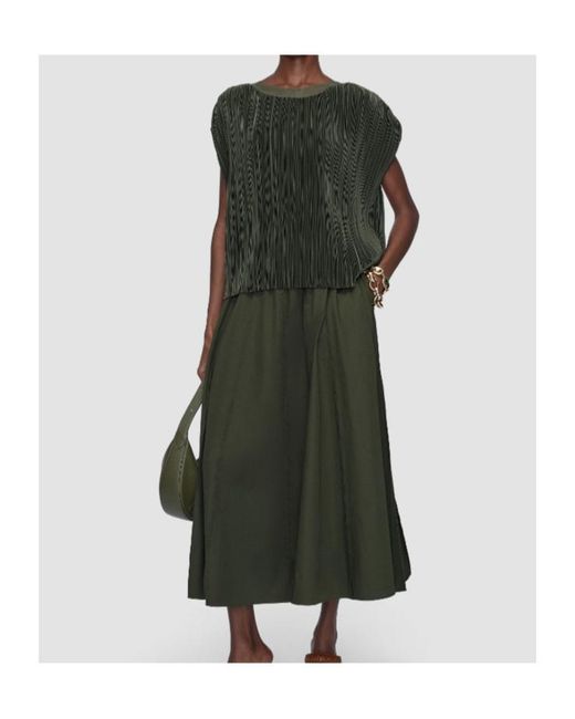 Joseph Green Cedre Pleated Satin Top