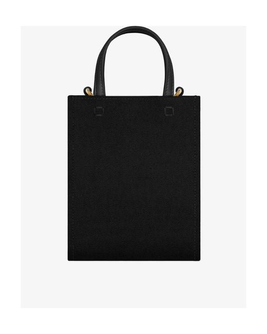 Givenchy Black Logo Printed Mini Tote Bag