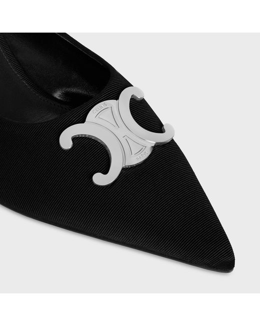 Céline Black Alma Triomphe Mule