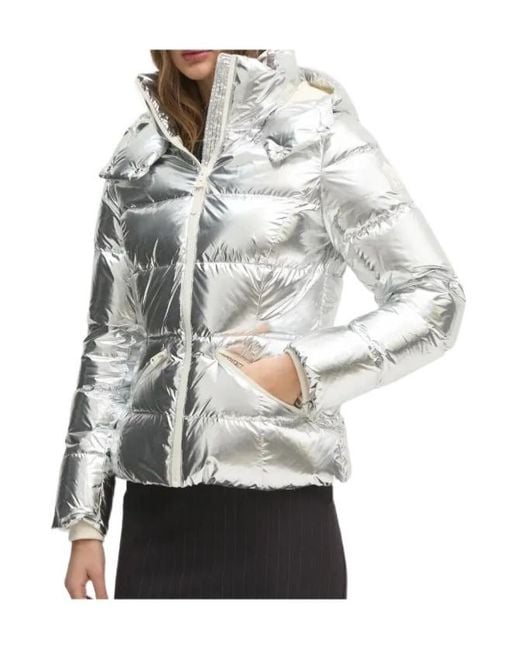 Mackage Gray Madalyn Hooded Puffer Jacket