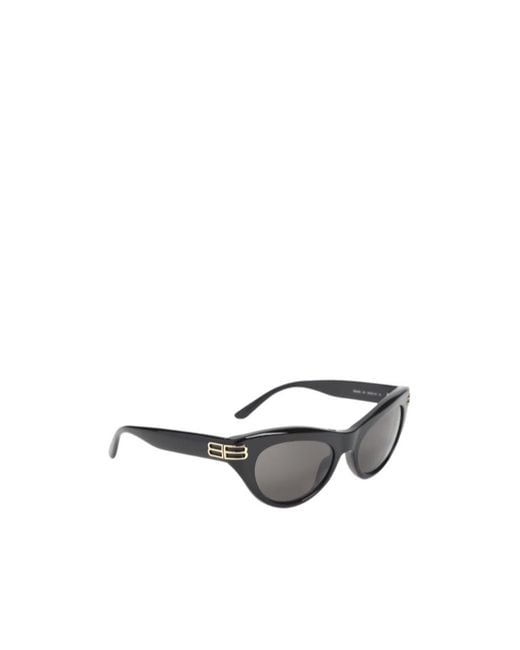 Balenciaga White Eyewear Cat-Eye Sunglasses for men