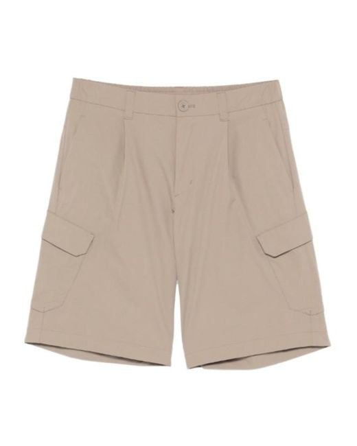 Herno Natural Front Pocket Shorts for men