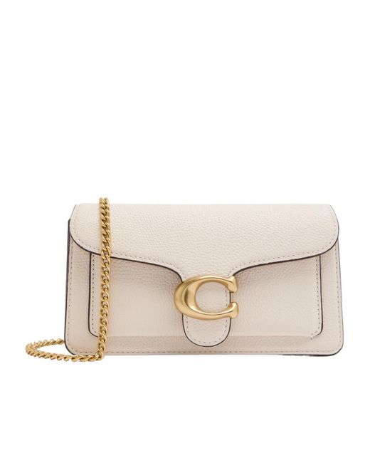 COACH Natural Tabby 19 Grained Leather Cross-Body Bag
