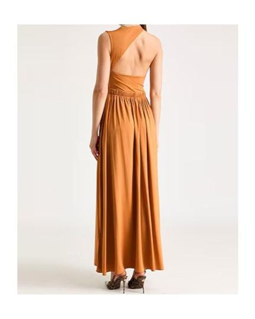 MAX&Co. Orange Maxi Dresses