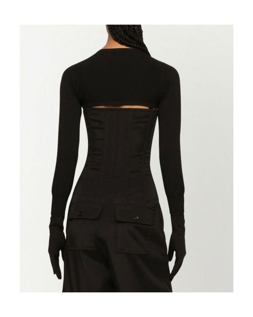 Dolce & Gabbana Black Kim Cardigan