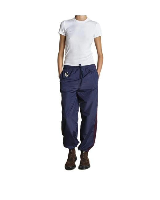 Sea Blue Logo Track Pants