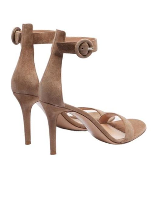 Gianvito Rossi Pink High-Heeled Sandals