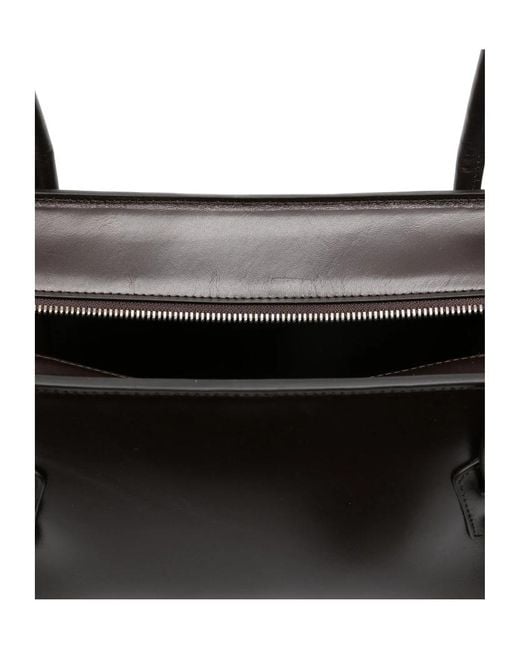 Hereu Black Rectangular Tote Bag