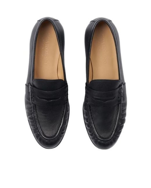 Scarosso Black Mar Loafers