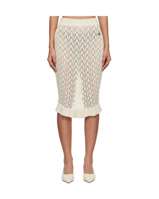 Vivienne Westwood Natural Ella's Cutout Skirt