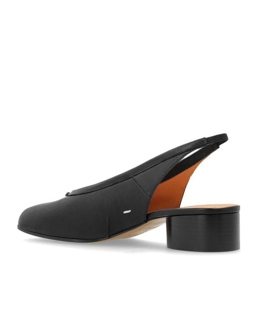 Maison Margiela Brown Tabi Toe Heeled Shoes