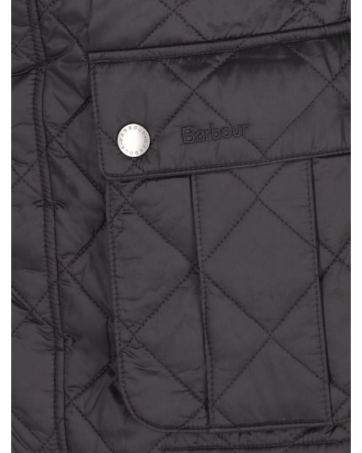 Barbour Black Ariel Quilted Jacket for men