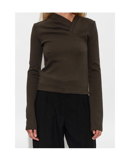 IRO Black Long Sleeve Top