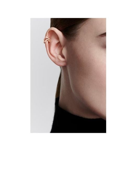 Dior White Bois De Rose Ear Cuff